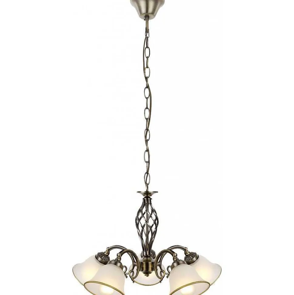 Lustre Globo Blanc, 5 Lumieres