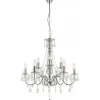 Lustre Globo Chrome, 9 Lumieres