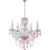 Lustre Globo Chrome, 5 Lumieres