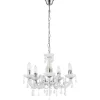 Lustre Globo Cuimbra Ii Blanc, 5 Lumieres