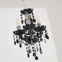 Lustre Malmback Noir, 3 Lumieres