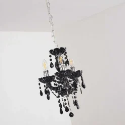Lustre Malmback Noir, 3 Lumieres