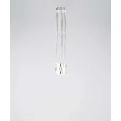 Lustre Serien Lighting Zoom Led Acier Inoxydable, 1 Lumiere