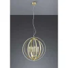 Lustre Trio Candela Laiton, 4 Lumieres