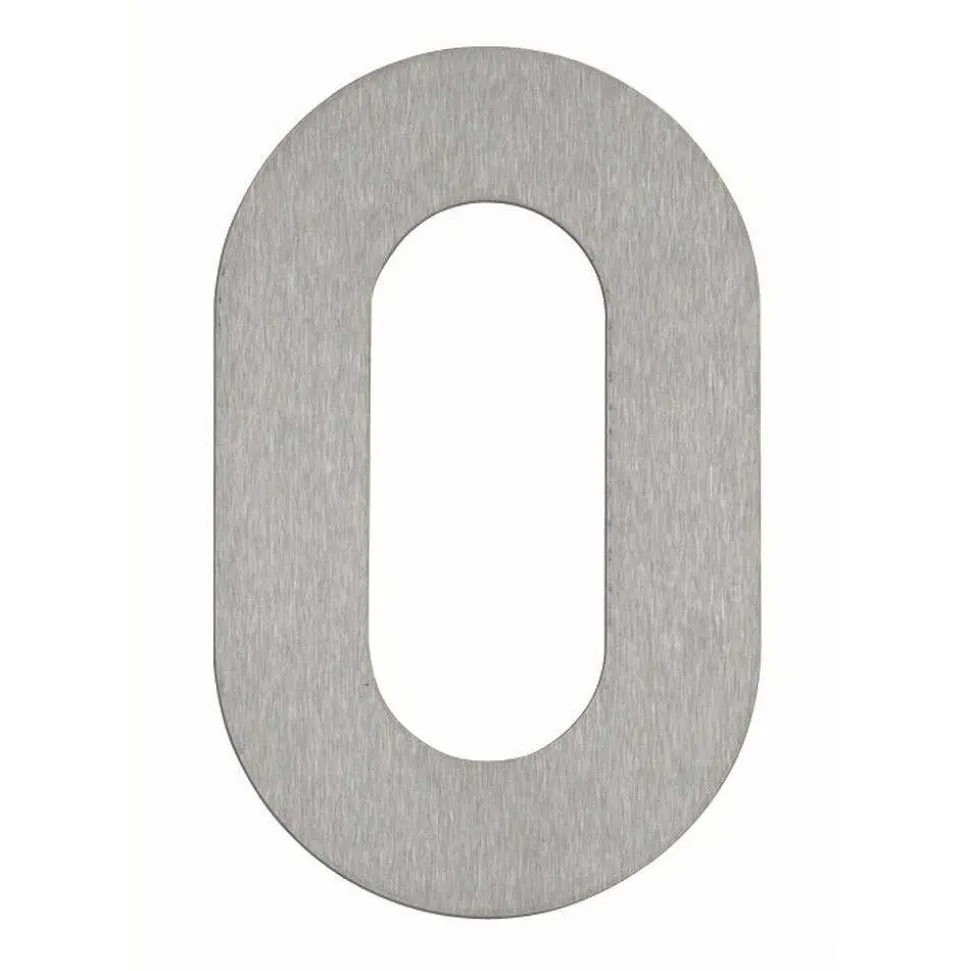 Numeros De Maison 0 Albert 920 Acier Inoxydable