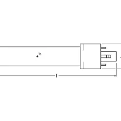 Osram Dulux G23 3,5 Watt 3000 Kelvin 360 Lumen
