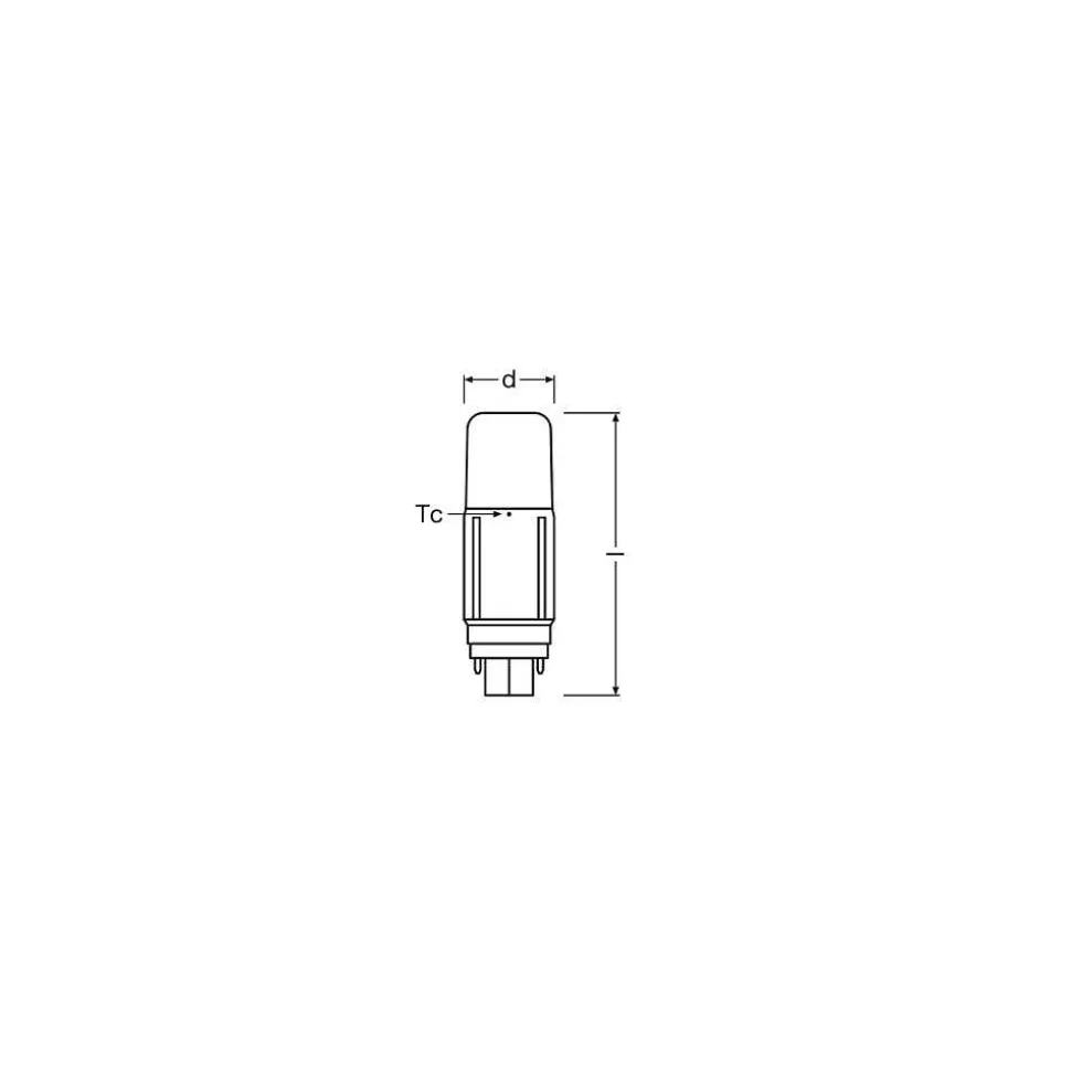 Osram Dulux G24D 9,5 Watt 4000 Kelvin 1200 Lumen