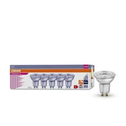 Osram Lot De 5 Led Gu10 3,4 Watts 3000 Kelvin 230 Lumens