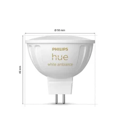Philips Hue Led Gu5.3 6,3 Watt 2000-6500 Kelvin 400 Lumen