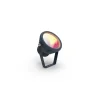 Pique De Terre Lutec Mini Leto Led Anthracite, 1 Lumiere, Changeur De Couleurs