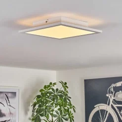 Plafonnier 30 Cm Valmanya Led Blanc, 1 Lumiere