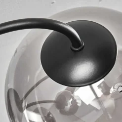 Plafonnier - Verre Chehalis Fume, 6 Lumieres