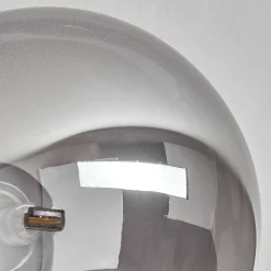 Plafonnier - Verre Chehalis Fume, 6 Lumieres