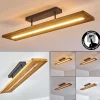 Plafonnier Adak Led Gris, 1 Lumiere