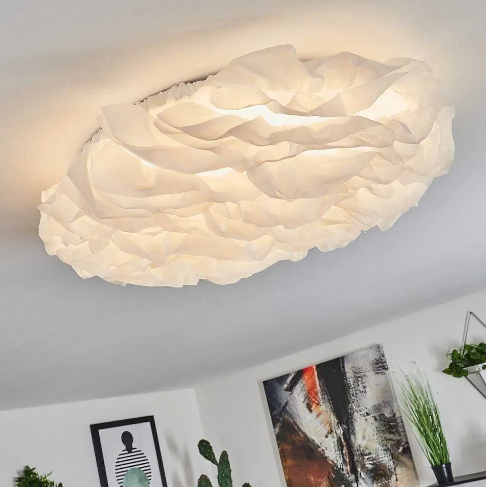Plafonnier Adegoiva Led Blanc, 1 Lumiere