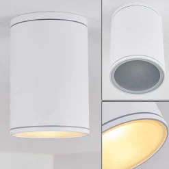 Plafonnier Agua Blanc, 1 Lumiere