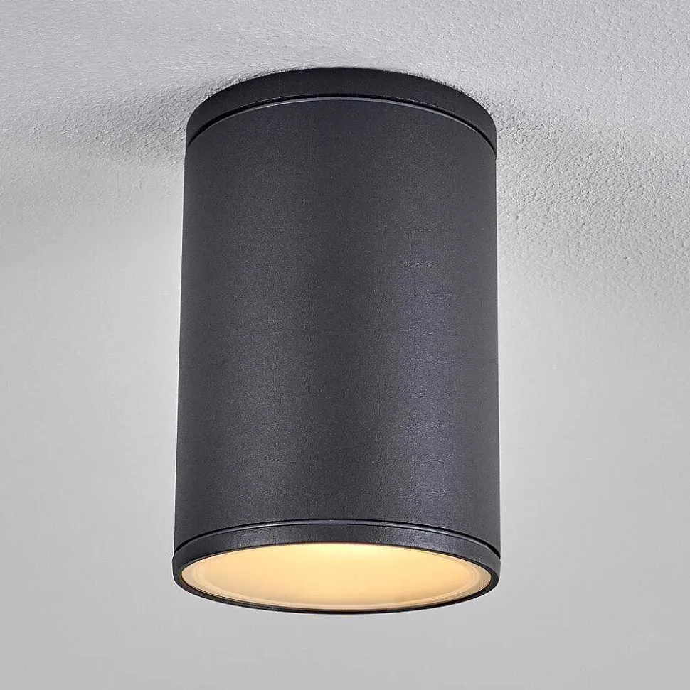 Plafonnier Agua Noir, 1 Lumiere