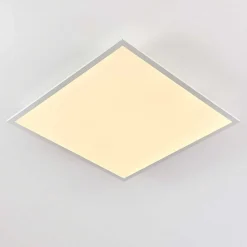 Plafonnier Antria Led Blanc, 1 Lumiere, Telecommandes, Changeur De Couleurs