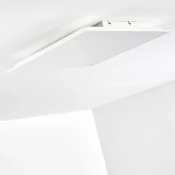 Plafonnier Antria Led Blanc, 1 Lumiere, Telecommandes, Changeur De Couleurs