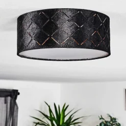 Plafonnier Arnoya Cuivre, Noir, 1 Lumiere