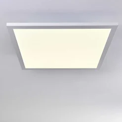 Plafonnier Bankura Led Blanc, 1 Lumiere, Telecommandes, Changeur De Couleurs