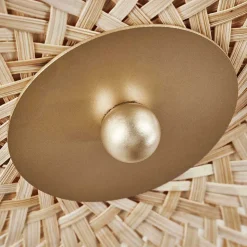 Plafonnier Bauro Laiton, 3 Lumieres