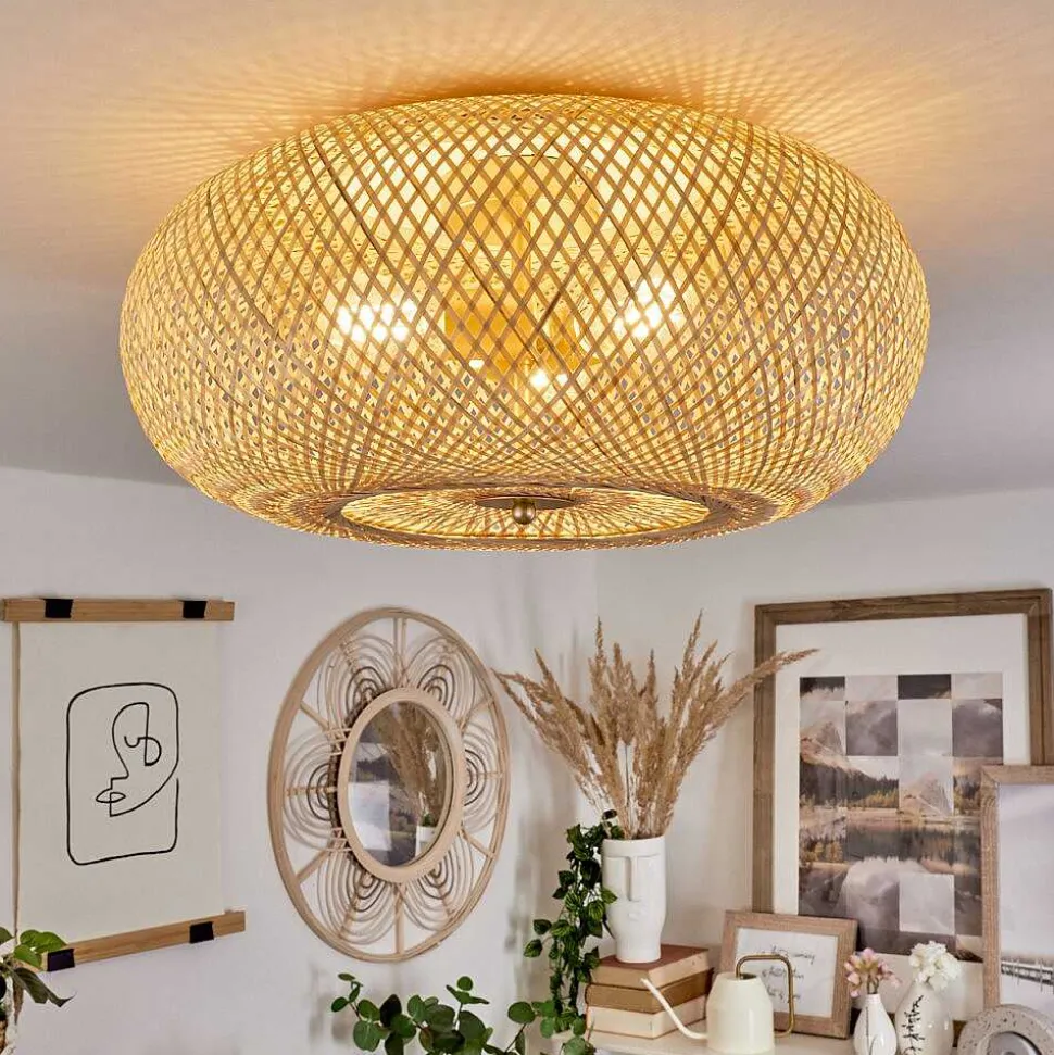 Plafonnier Bauro Laiton, 3 Lumieres