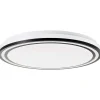 Plafonnier Brilliant Cloe Led Blanc, 1 Lumiere, Telecommandes