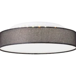 Plafonnier Brilliant Penley Led Blanc, 1 Lumiere, Telecommandes