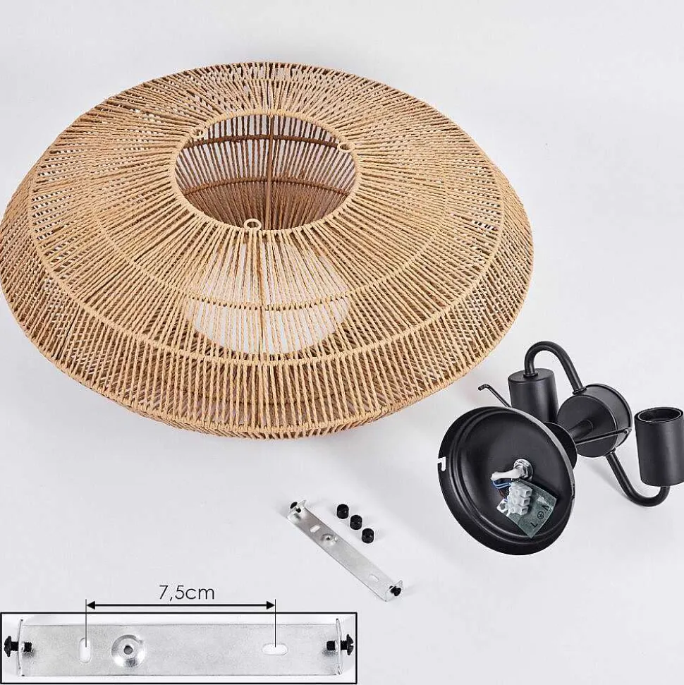 Plafonnier Cassano Ecru, 2 Lumieres