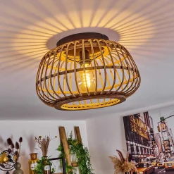 Plafonnier Combeima Noir, 1 Lumiere