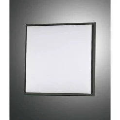 Plafonnier D'Exterieur Fabas Luce Desdy Led Noir, 1 Lumiere