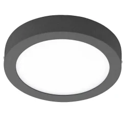 Plafonnier Eglo Argolis Led Anthracite, 1 Lumiere