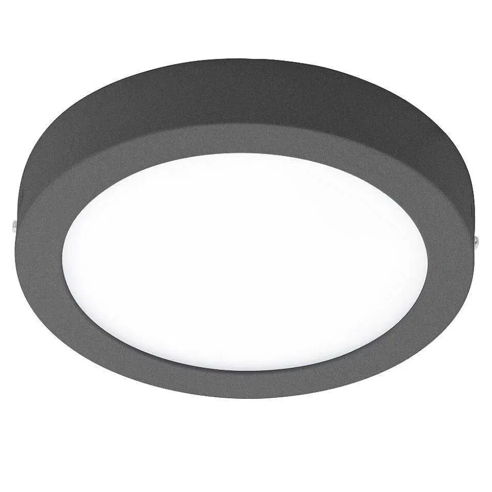 Plafonnier Eglo Argolis Led Anthracite, 1 Lumiere