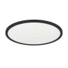 Plafonnier Eglo Rovito-Z Led Noir, 1 Lumiere, Changeur De Couleurs
