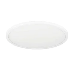 Plafonnier Eglo Rovito-Z Led Blanc, 1 Lumiere, Changeur De Couleurs