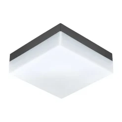 Plafonnier Eglo Sonella Led Anthracite, 1 Lumiere