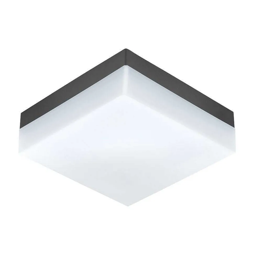 Plafonnier Eglo Sonella Led Anthracite, 1 Lumiere