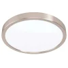 Plafonnier Eglo-Leuchten Fueva-Z Led Nickel Mat, 1 Lumiere