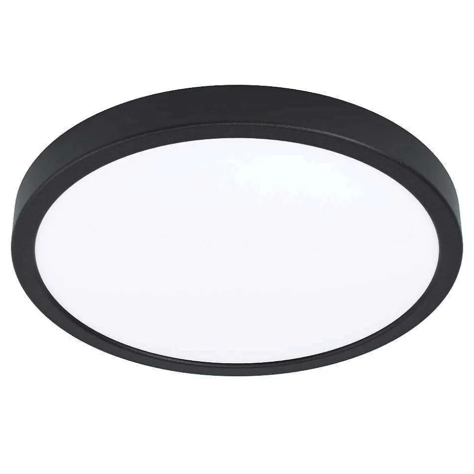 Plafonnier Eglo-Leuchten Fueva-Z Led Noir, 1 Lumiere