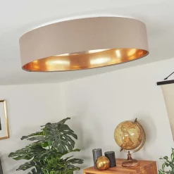 Plafonnier Elsa Led Blanc, 1 Lumiere