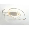 Plafonnier Escale Space Led Blanc, 1 Lumiere