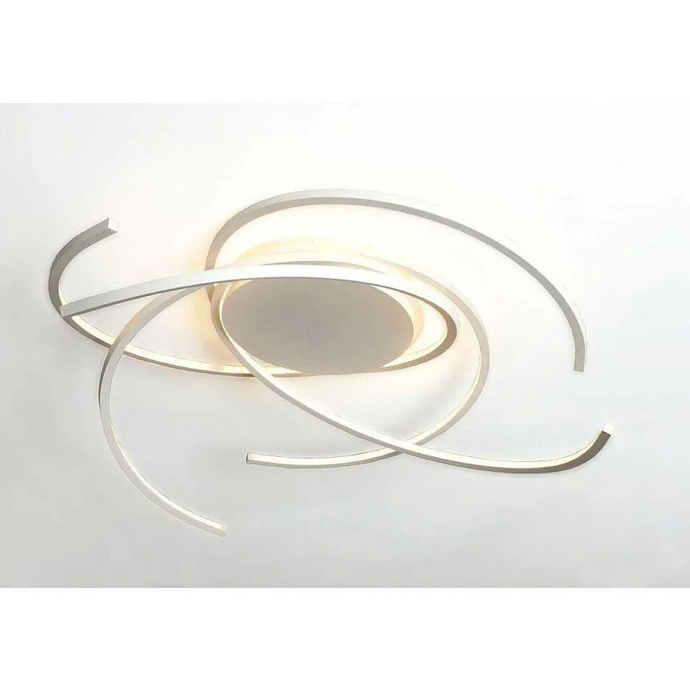 Plafonnier Escale Space Led Blanc, 1 Lumiere