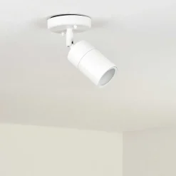 Plafonnier Exterieur Aketohoin Led Blanc, 1 Lumiere