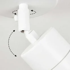 Plafonnier Exterieur Aketohoin Led Blanc, 1 Lumiere