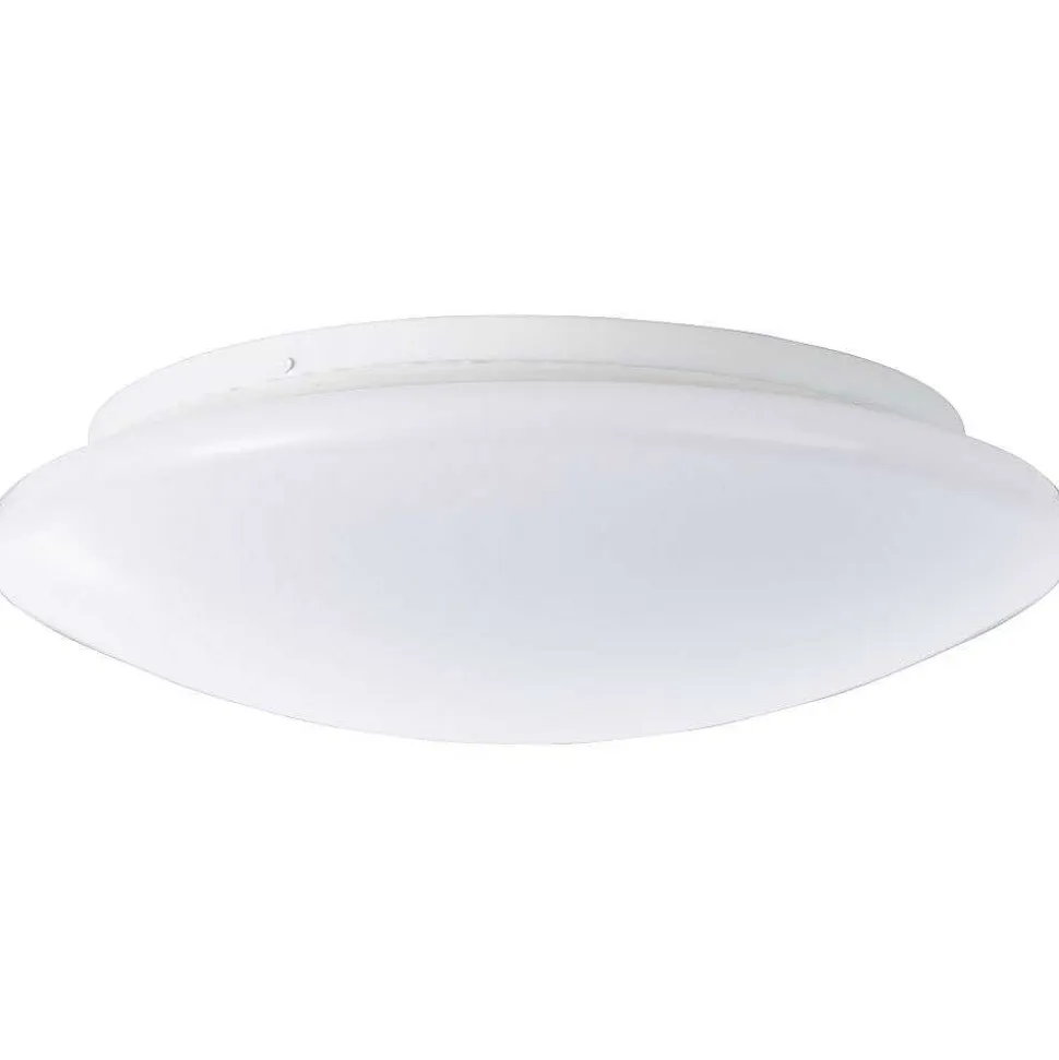 Plafonnier Exterieur Brilliant Farly Blanc, 1 Lumiere