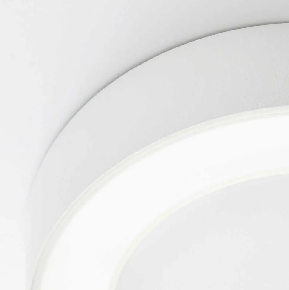 Plafonnier Exterieur Brillliant Whittaker Led Blanc, 1 Lumiere