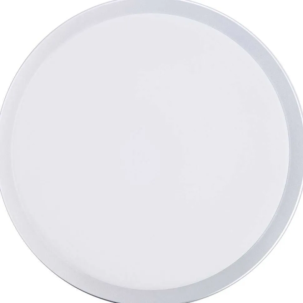 Plafonnier Exterieur Brilliant Devora Led Argente, 1 Lumiere