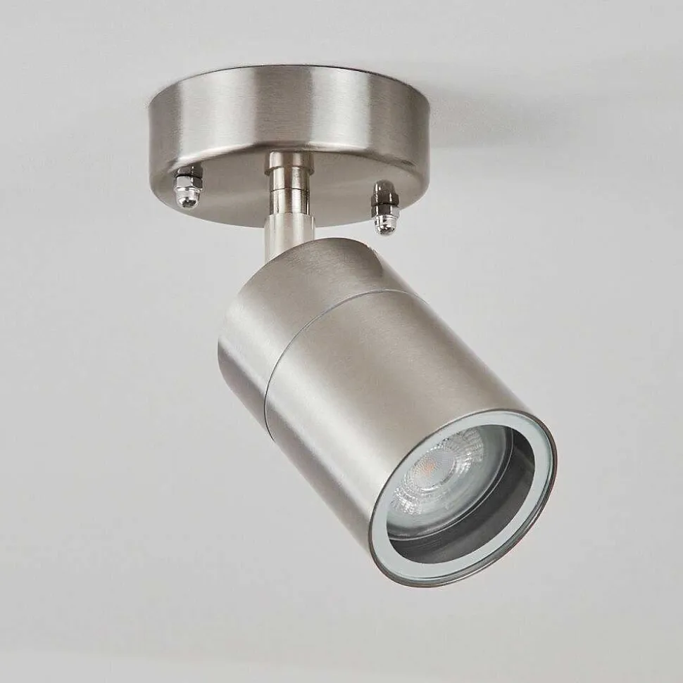 Plafonnier Exterieur Corneda Acier Inoxydable, 1 Lumiere