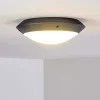 Plafonnier Exterieur Grafton Anthracite, 1 Lumiere